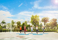 Quảng trường Yoga Anlac green symphony